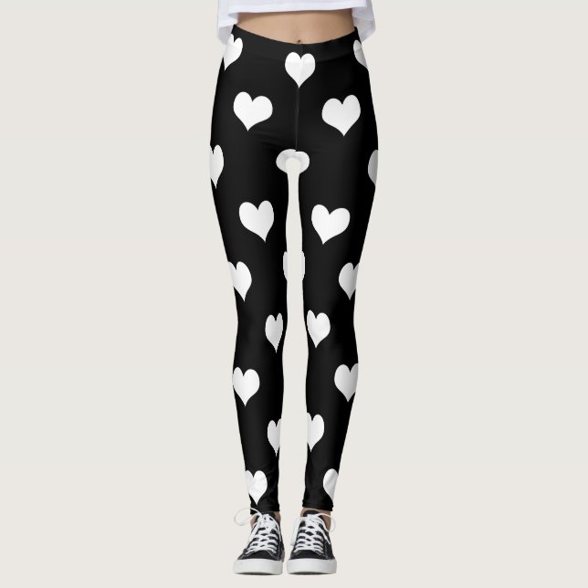 Lyckliga valentin dag leggings (Framsida)
