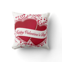 Lyckliga valentin dag! Röda hjärtor