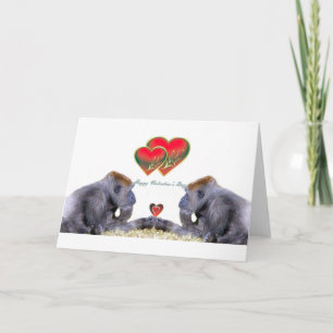 Lyckliga valentin Day_ Helgkort