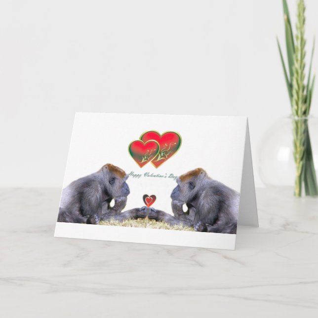 Lyckliga valentin Day_ Helgkort (Framsida)