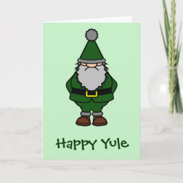 Lyckliga Yule Helgkort