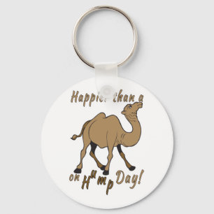 Lyckligare än en Camel på Hump Day Nyckelring