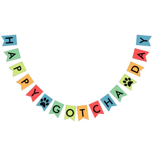 LyckligGotcha dag Vimplar (Alla)