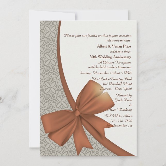 Lycklighetsinbjudan Inbjudningar (Framsida)