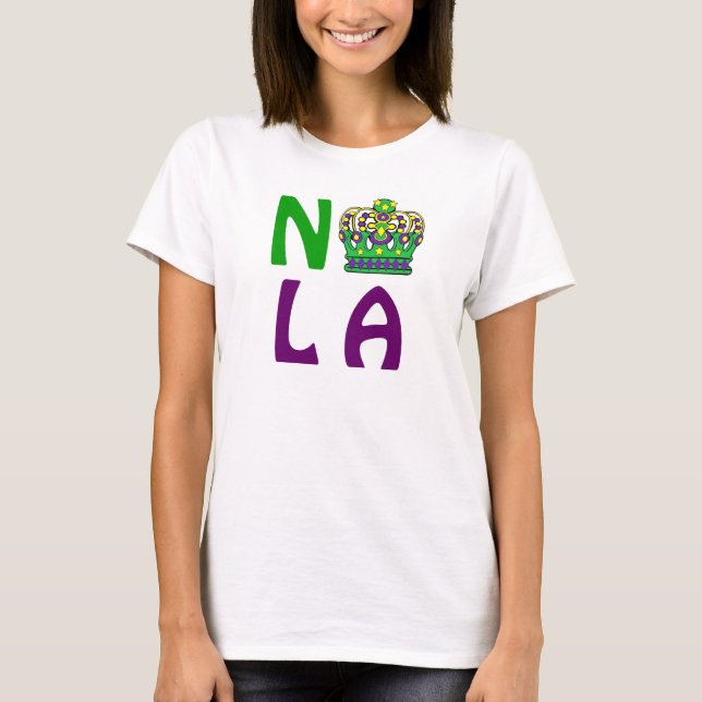 LYCKLIGMARDI GRAS T-SHIRT (Framsida)