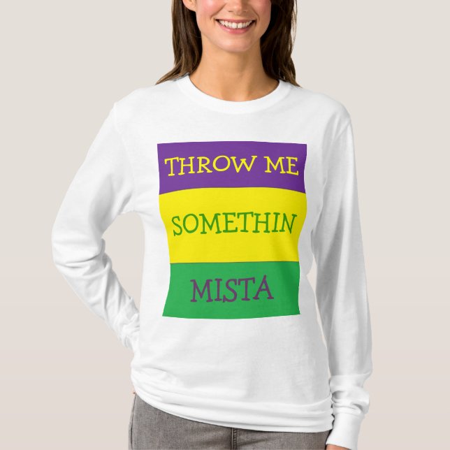 LYCKLIGMARDI GRAS TEE (Framsida)