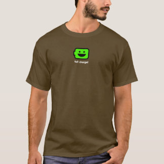 Lyckligt Androidbatteri T Shirt