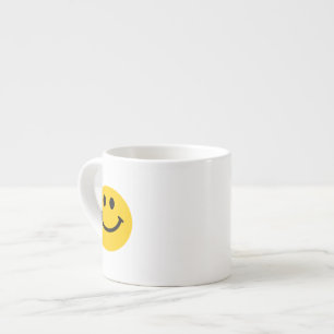 Lyckligt ansikte espressomugg