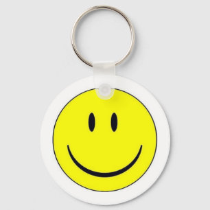 Lyckligt ansikte Keychain Nyckelring