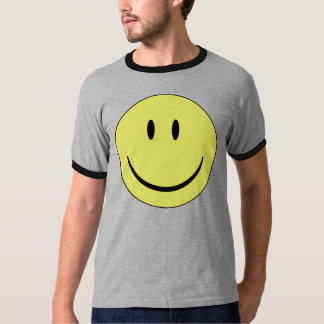 Lyckligt ansikte t-shirt