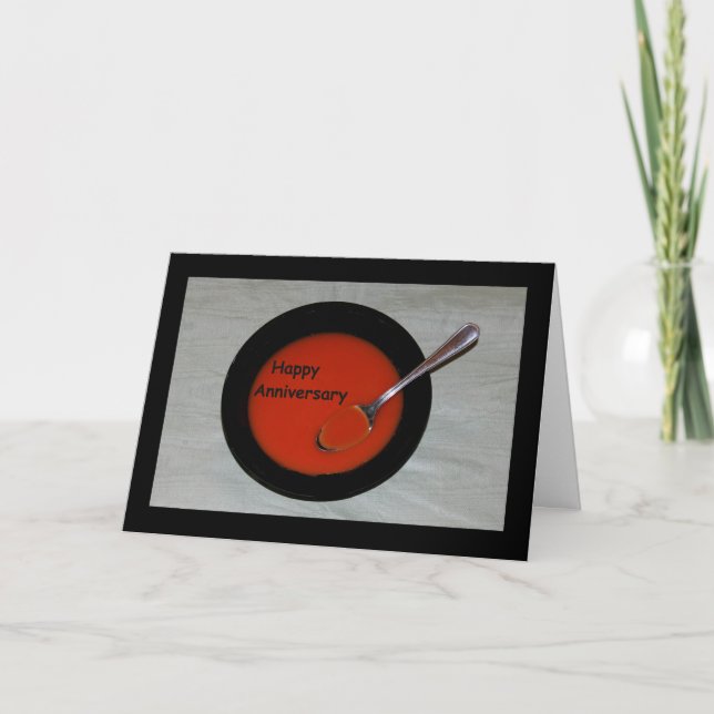 Lyckligt årsdaghopp är det Soppa-er! Kort (Framsida)