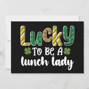 Lyckligt att vara en Lunch Dam School St patrick's Inbjudningar