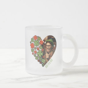 Lyckligt att vara Irish Photo Kopp med Shamrock He