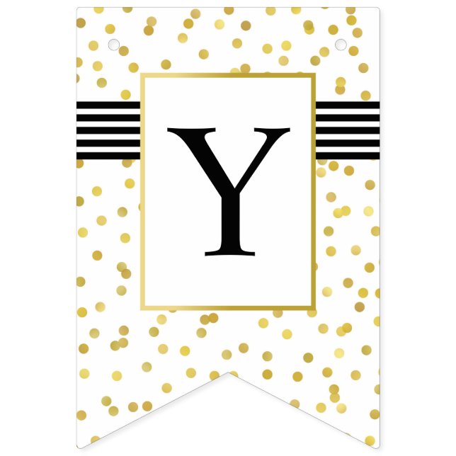 Lyckligt baner för årsdagpartyBunting Vimplar (Femte flaggan)