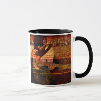 Lyckligt bedöva den Illusive dröm- kaffemuggen Mugg