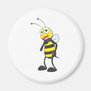 Lyckligt bi magnet