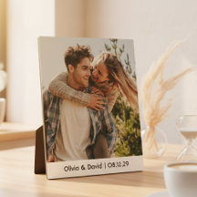 Lyckligt brudparsfoto