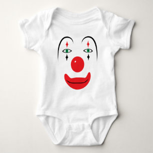 Lyckligt clownansikte tee