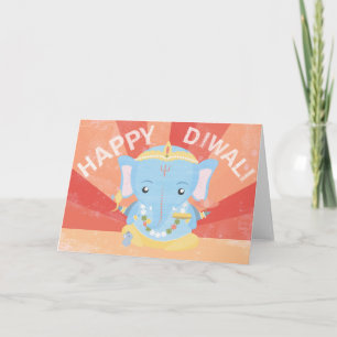 Lyckligt Diwali kort