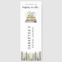 Lyckligt för alltid bok bröllopsdusch gåva