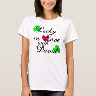 Lyckligt förälskat tee shirt