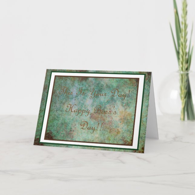 Lyckligt framstickandes dagkort! kort (Framsida)