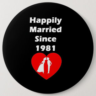 Lyckligt gift efter 1981 knapp