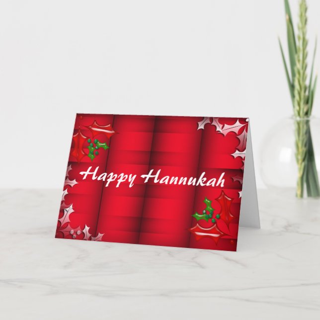 Lyckligt Hannukah kort (Framsida)