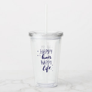 Lyckligt hårlyckligliv take away mugg