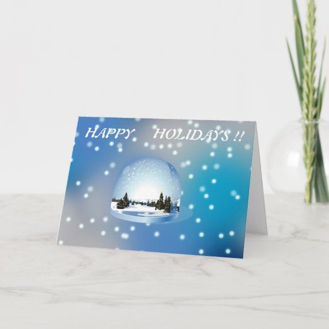 Lyckligt helgdagkort!! helgkort (Framsida)