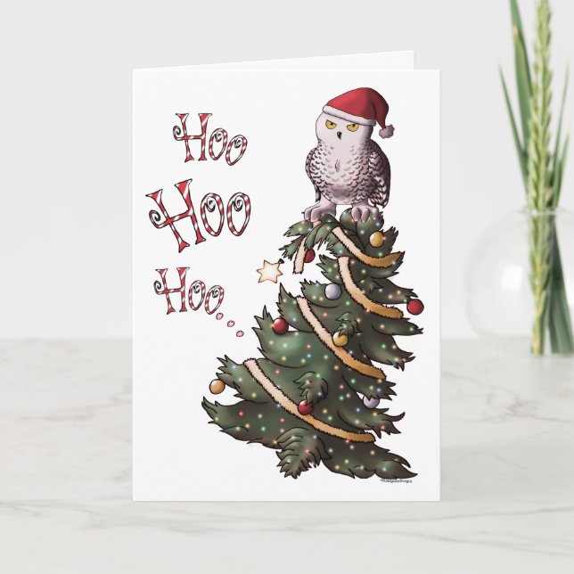 Lyckligt Hoolidays kort (Framsida)