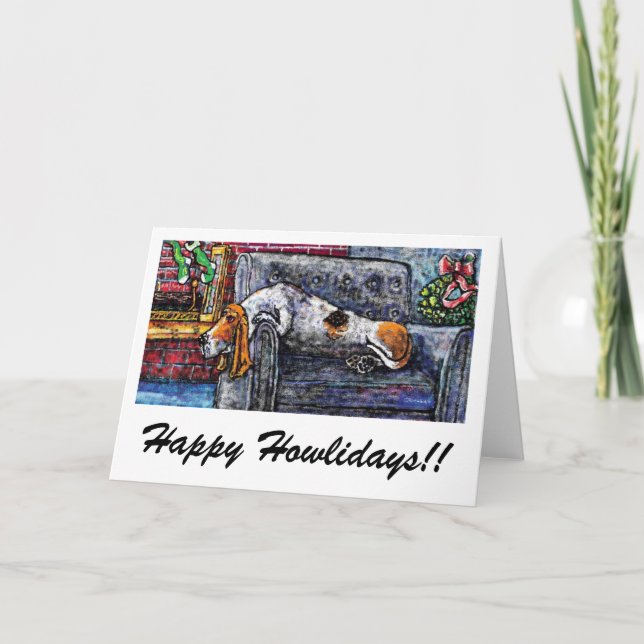 Lyckligt Howliday kort 2008 för GGBR (Framsida)