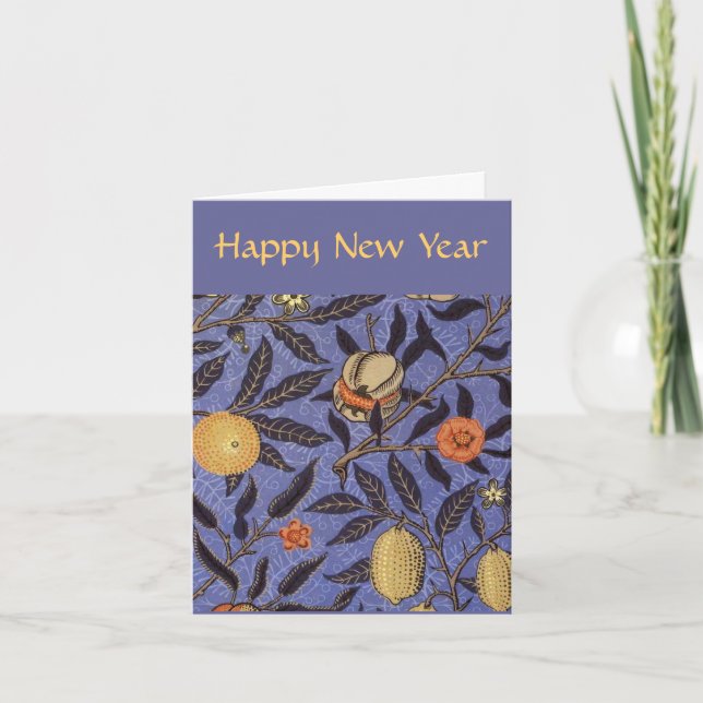 Lyckligt judiskt nytt år för Pomegranate Helgkort (Framsida)