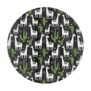 Lyckligt Llamamönster