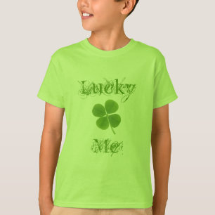 Lyckligt mig ungeutslagsplats t-shirt
