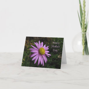 Lyckligt mors dagblommakort kort