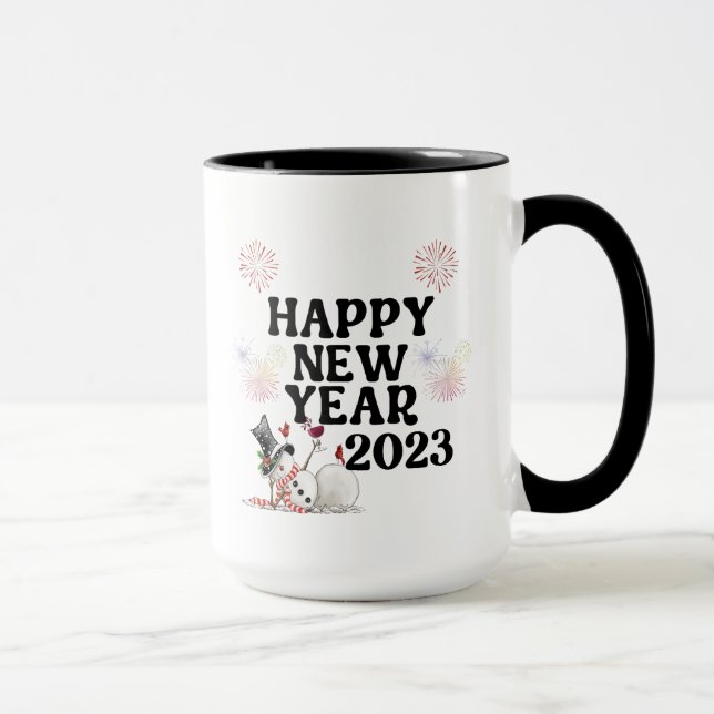 Lyckligt Nytt År-Mugg Mugg (Höger)