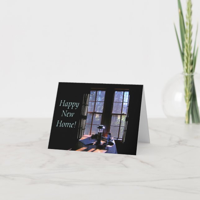 Lyckligt nytt hem meddelande (Framsida)