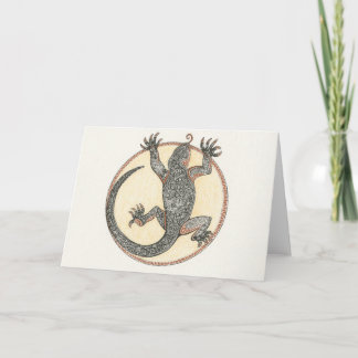 Lyckligt ödlan av Sedona, Arizona Kort