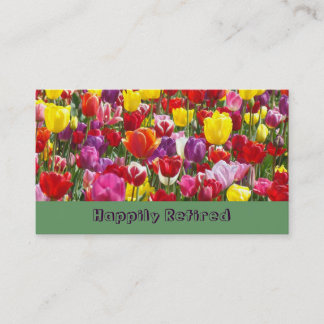 Lyckligt pensionerat avgå för visitkortpension visitkort