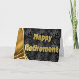 Lyckligt pensionkort kort