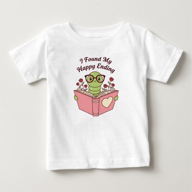 Lyckligt Slut Hittat T Shirt (Framsida)