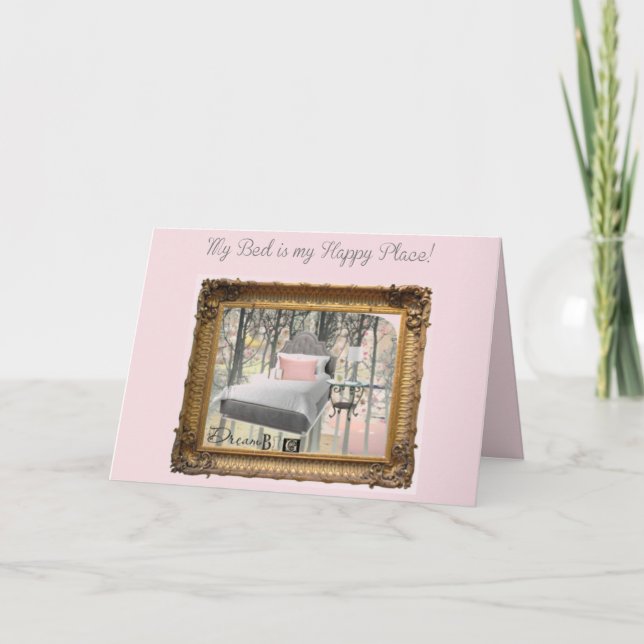 Lyckligt ställe kort (Framsida)