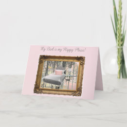 Lyckligt ställe kort