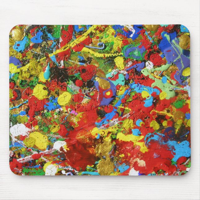 LYCKLIGT STÄLLE Mousepad Musmatta (Framsidan)