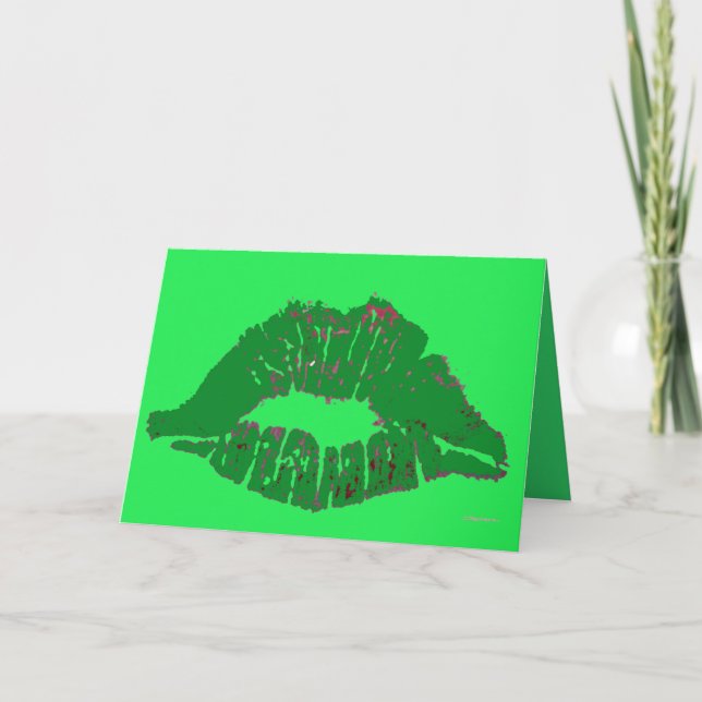 Lyckligt Sts Patrick dagkort Kort (Framsida)