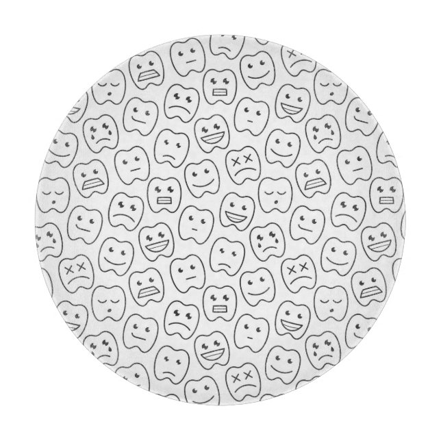 Lyckligt tandmönster (Framsidan)