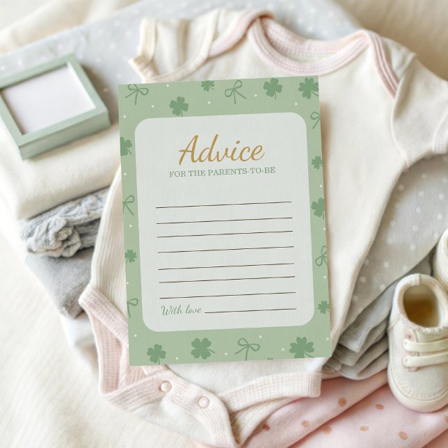 Lyckligt Tecken Baby Shower Rådkort Inbjudningar (Skapare uppladdad)