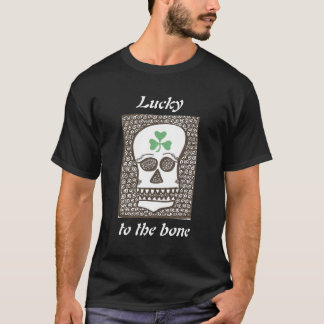 Lyckligt till bent-skjortan tee shirt