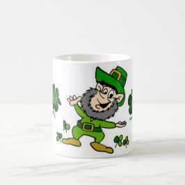 Lyckligt troll kaffemugg